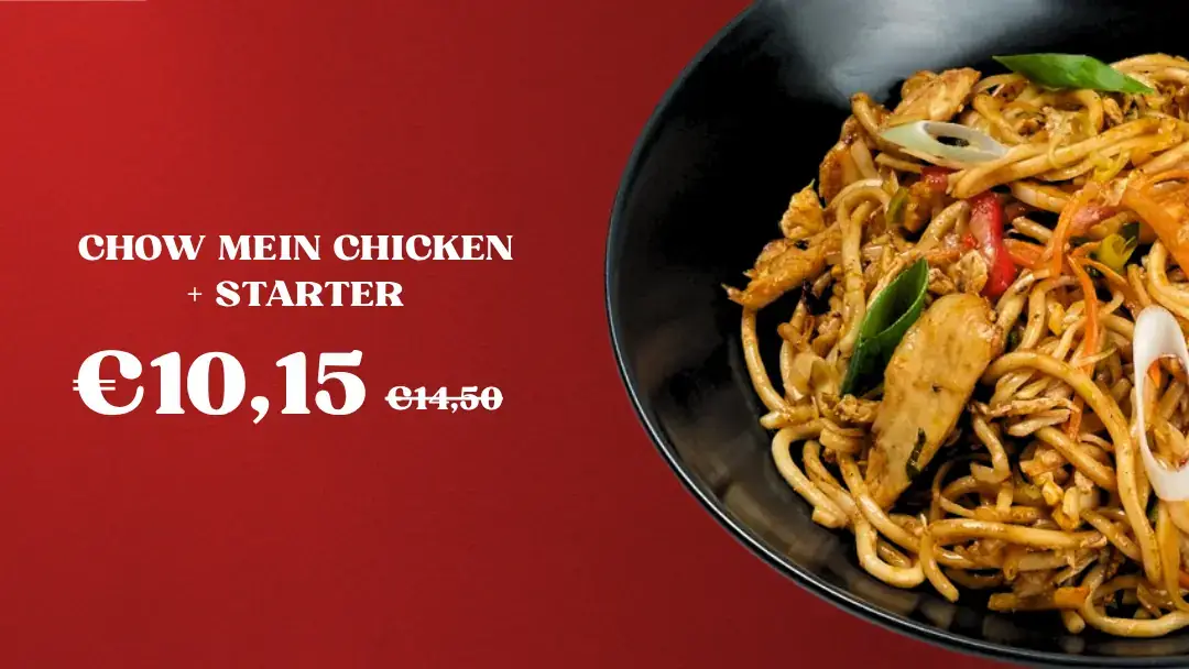 Chow Mein Chicken + Starter